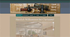 Desktop Screenshot of clarissono.de