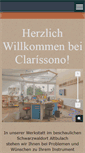 Mobile Screenshot of clarissono.de